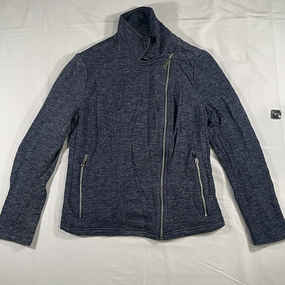 Chico's Sweater Navy Blue Womens Size Us 4/6